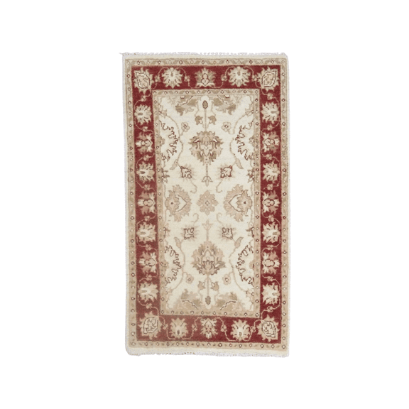 Wahi Rugs Hand Knotted Agra Ziegler Wool 2'3" x 4'1" - w522