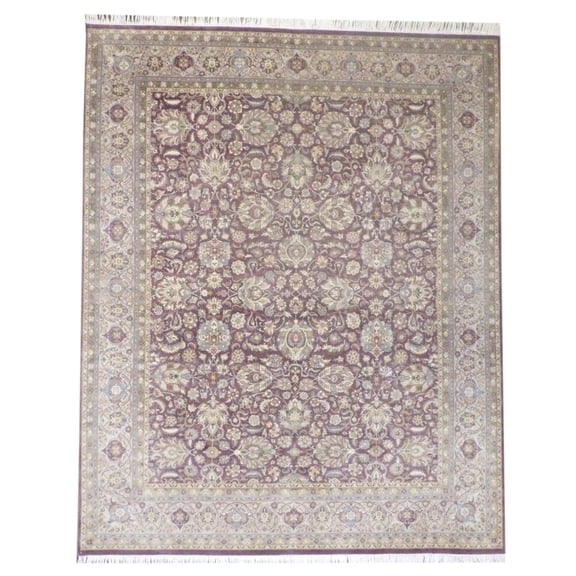 Wahi Rugs Hand Knotted Fine Pak Persian Kashan 8'0"x10'0" -w941