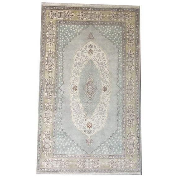 Wahi Rugs Hand Knotted Fine Persian Haji Jalili Tabriz 5'0"x8'0" -W11249