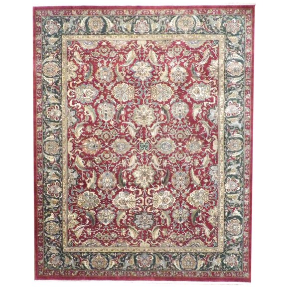 Wahi Rugs Hand Knotted Fine Persian Kashan 9'0"x12'0" -w248