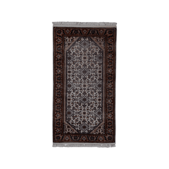 Wahi Rugs Hand Knotted Fine Persian Kashan Wool 2'4" x 4'5" - W11360