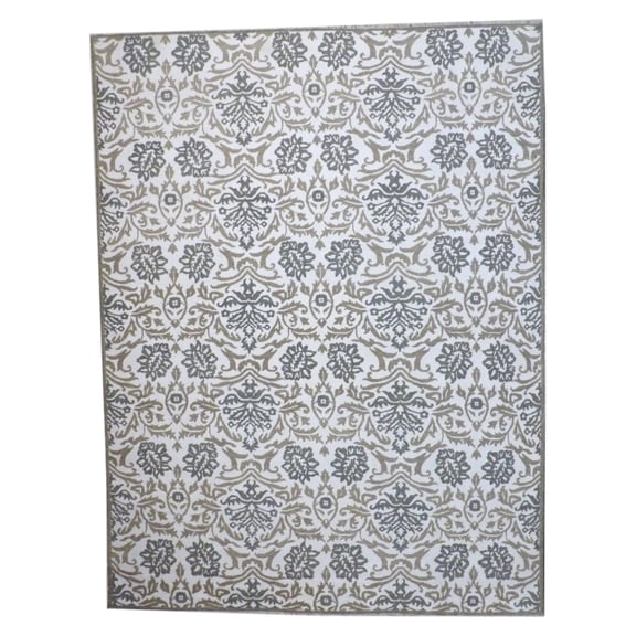 Wahi Rugs Hand Knotted Fine Transitional Silky Oushak 9'0"x12'0" -w11331