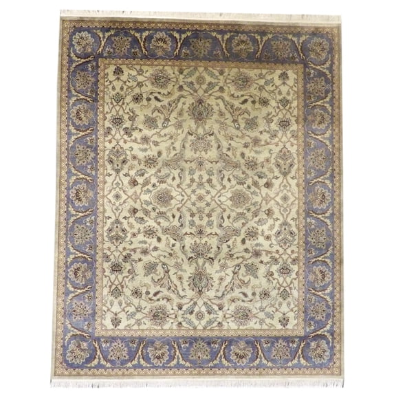 Wahi Rugs Hand Knotted Fine Ziegler Tie Dye 8'0"x10'0" -w938