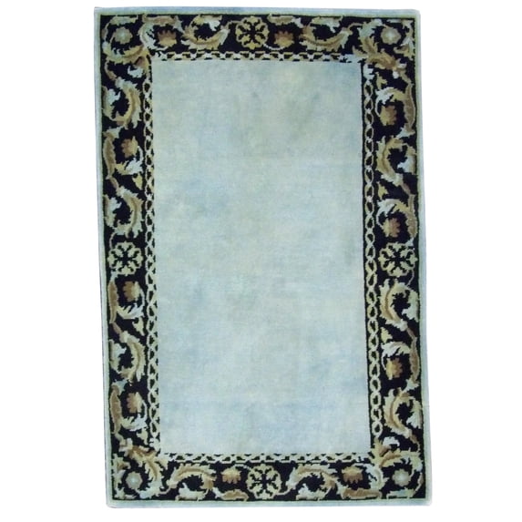 Wahi Rugs Hand Knotted Modern European 3'0"x5'0" -w194