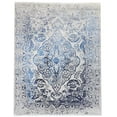 thumbnail image 1 of Wahi Rugs Hand Knotted Transitional Silk Broken Design High-Low Carved 8'0"x10'0" -w11152, 1 of 1