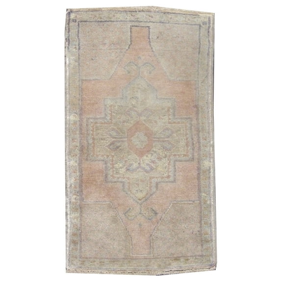 Wahi Rugs Hand Knotted Vintage Anatolian Yastik Wool 1'9" X 3'1" - W1118