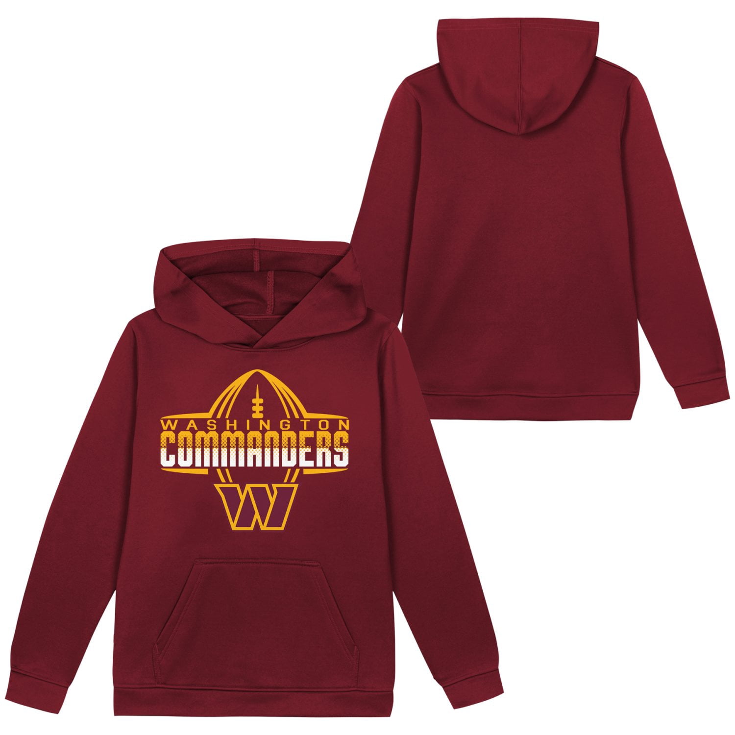 Wahington Commanders NFL Boys Hoodie Fleece Game Day Fan Apparel