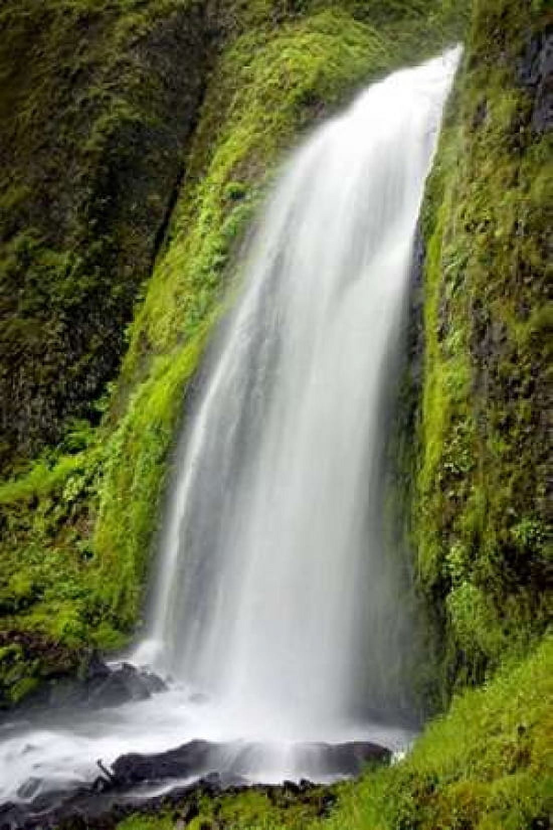 Wahkeena Falls Canvas Art - Douglas Taylor (12 x 18)