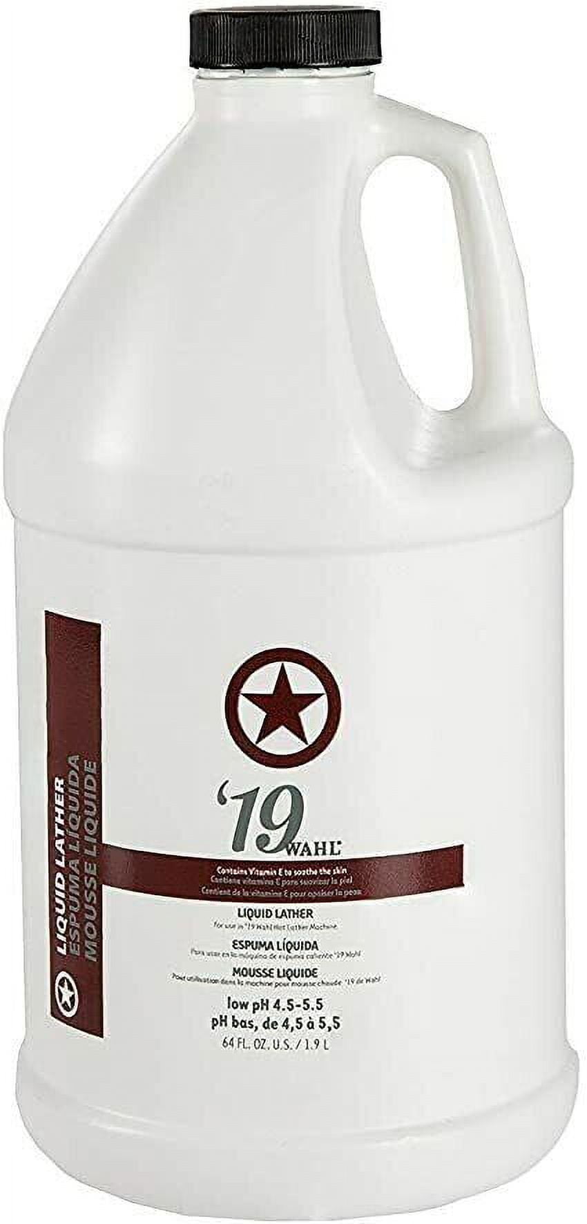 Wahl '19 Liquid Lather Premixed Solution for Hot Lather Machine 64oz