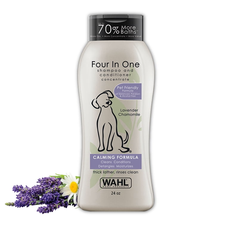 Wahl 4-in-1 Calming Dog Shampoo, Lavender Chamomile, 24 oz photo 1
