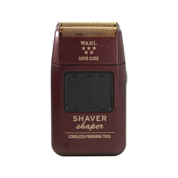Wahl 5 Star Cord/Cordless Shaver/Shaper - Red, Bump Free Gold Foil 8061-100