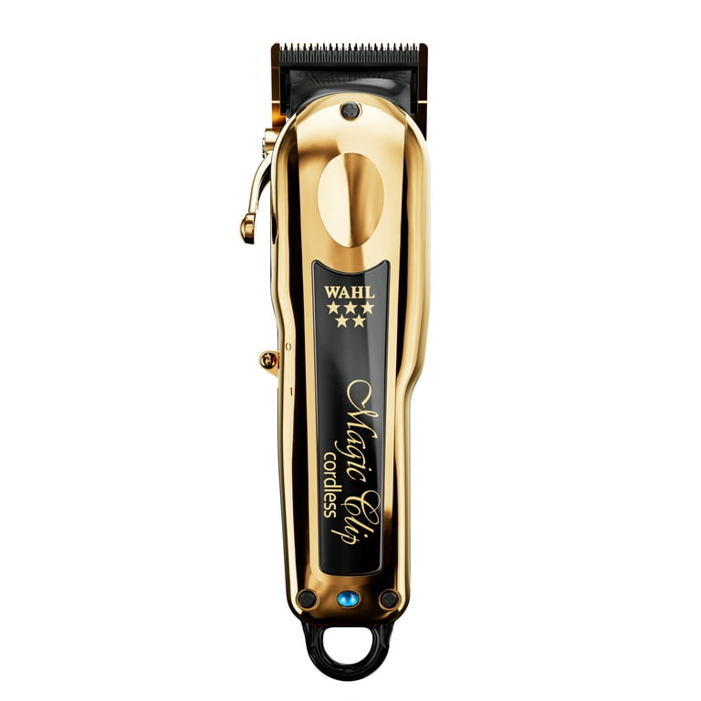 Wahl ゴールドマジッククリップ&ディテイラー Wahl Professional Cordless Magic Clip Gold, Stagger-Tooth