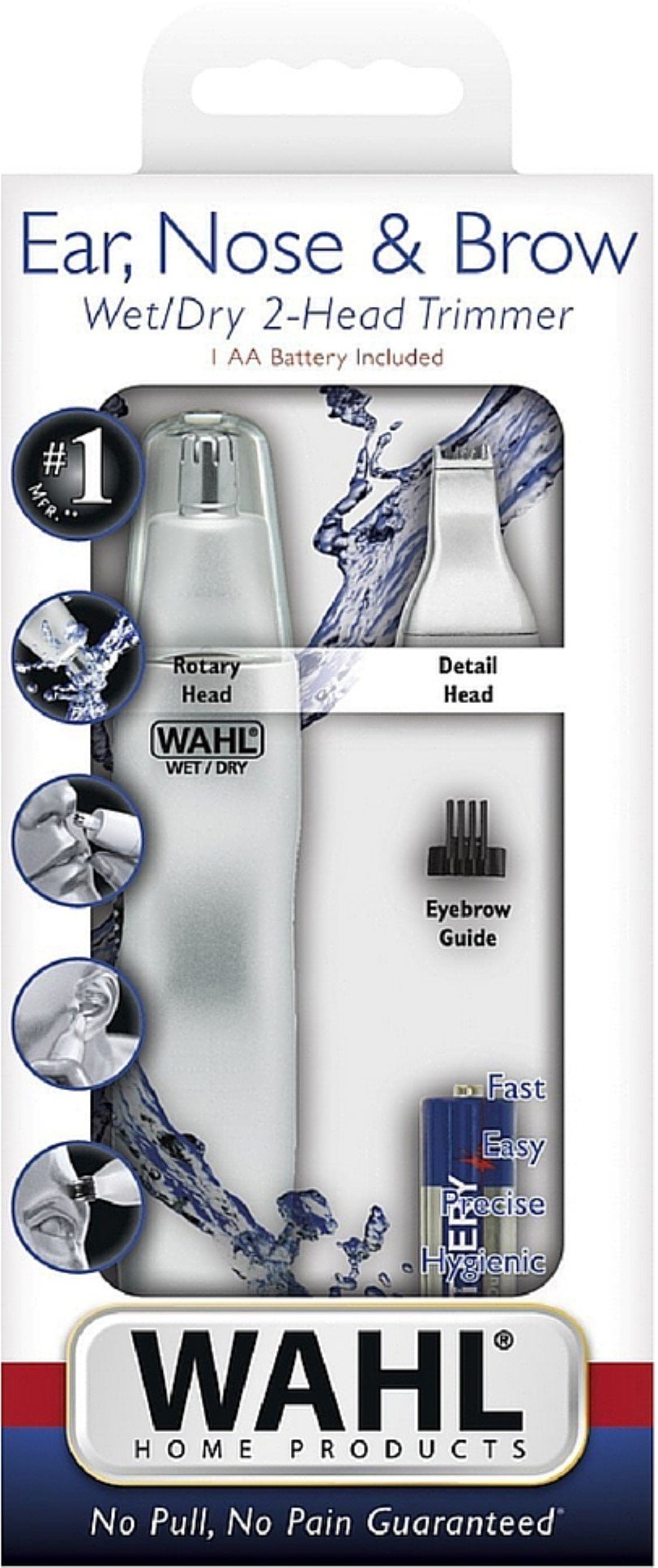 Wahl 5545-506 Dual Head Wet/Dry Personal Trimmer