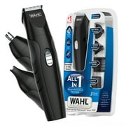 Wahl All in One Rechargeable Beard, Mustache, Detail Trimmer for Men, Black, 05644