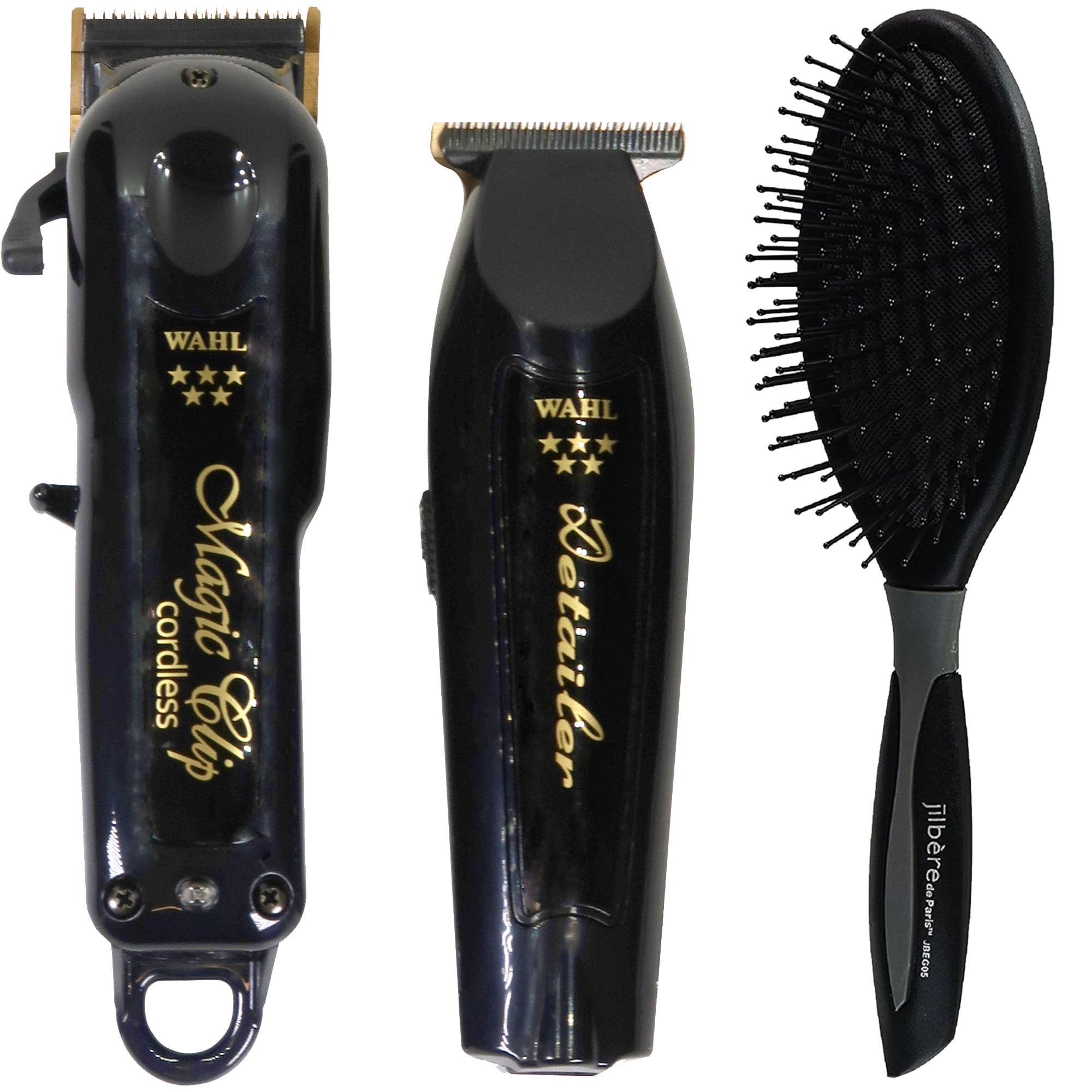 Wahl Barber Combo 5 Star Cordless Magic Clipper Detailer Li with Brush