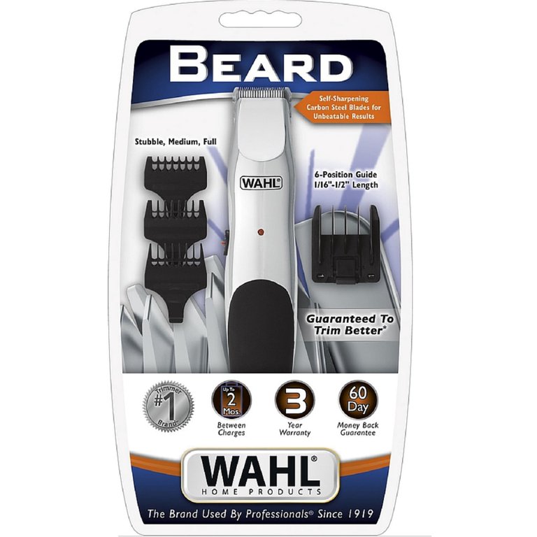 Wahl Groomsman Beard & Mustache Trimmer Kit with Soft-Touch Detail
