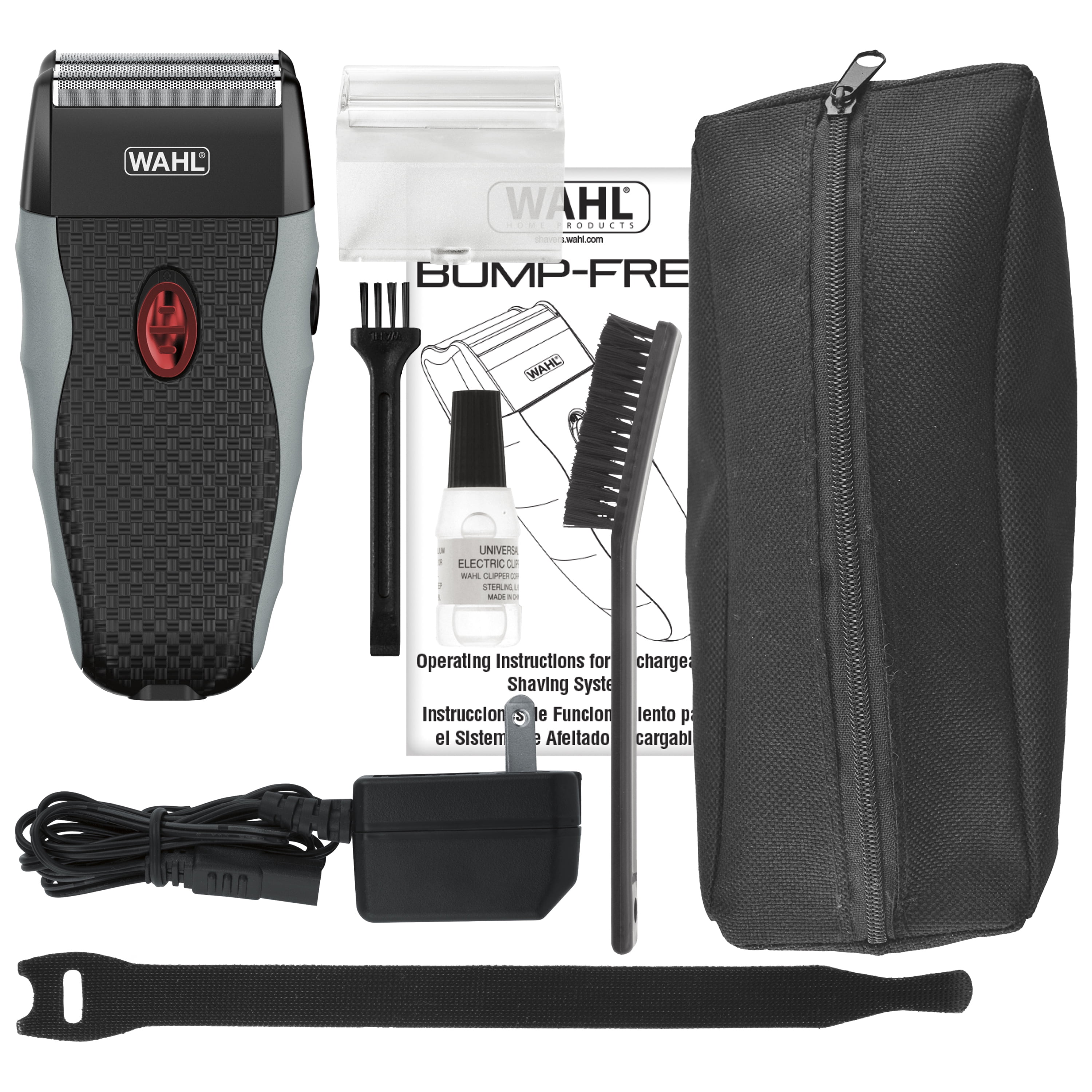 Wahl Bump Prevent Hypoallergenic Compact Shaver with Travel Lock