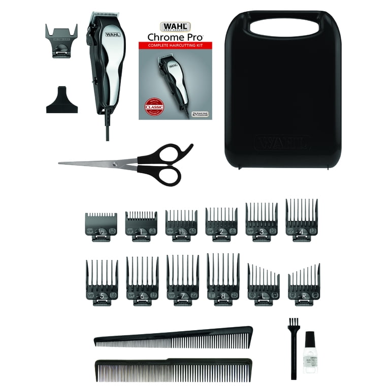Wahl Chrome Pro Complete Haircutting Kit Model 79520 3901P
