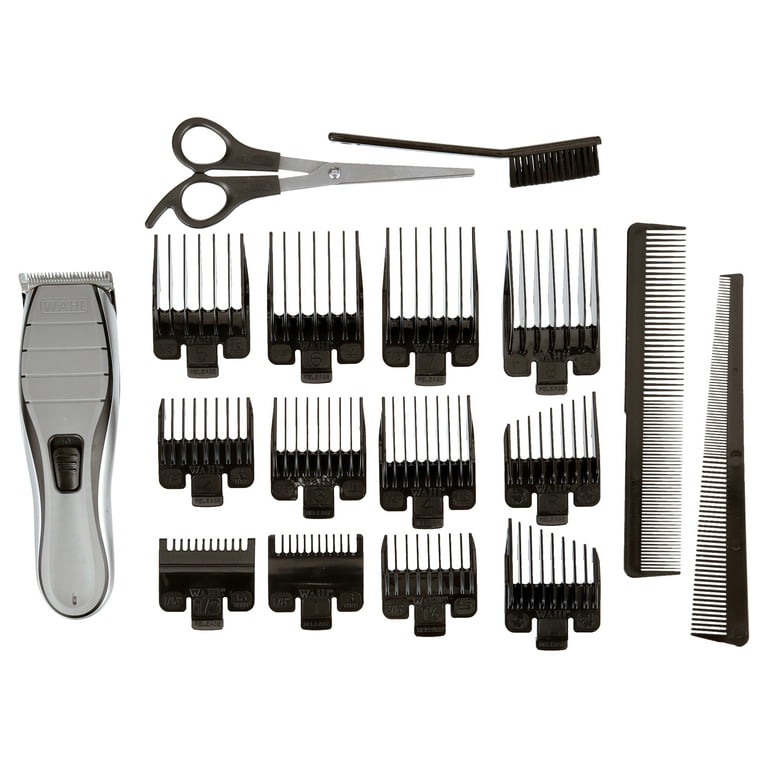 WAHL Hair Clippering COMB Small - Flat Top Black or White CHOOSE COLOUR