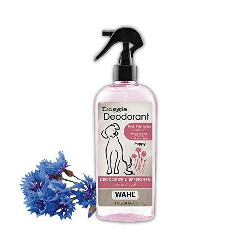 Wahl Cornflower Aloe Pet Deodorant for All Dogs Clean Fresh Smell Refreshes Deodorizes 8 oz Walmart
