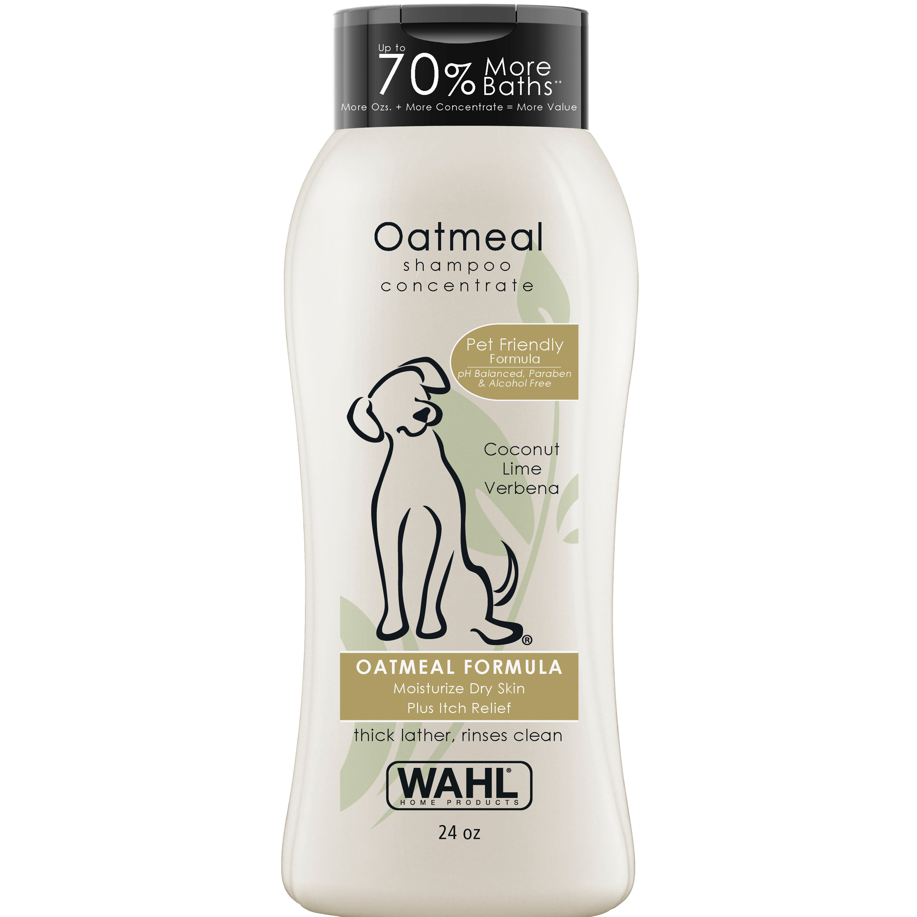 John Paul Pet Oatmeal Shampoo for Dogs and Cats, Sensitive Skin Formula ...