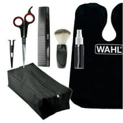 طقم إكسسوارات قص الشعر Wahl at Home Essentials مع مقص حلاقة فاخر، 6 قطع للجنسين، 3572