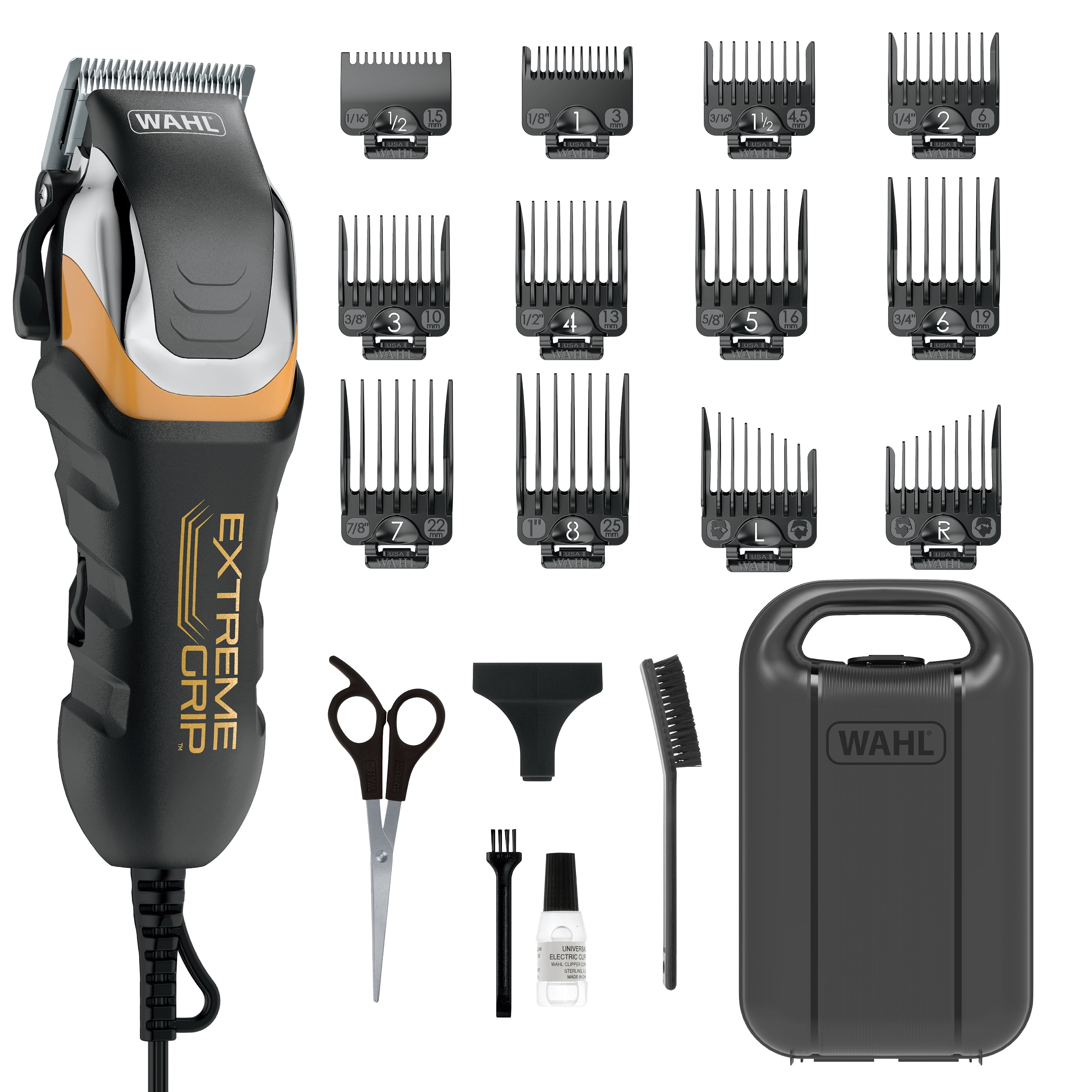 Wahl Extreme Grip Pro Corded Hair Clipper for Men or Women, Rugged