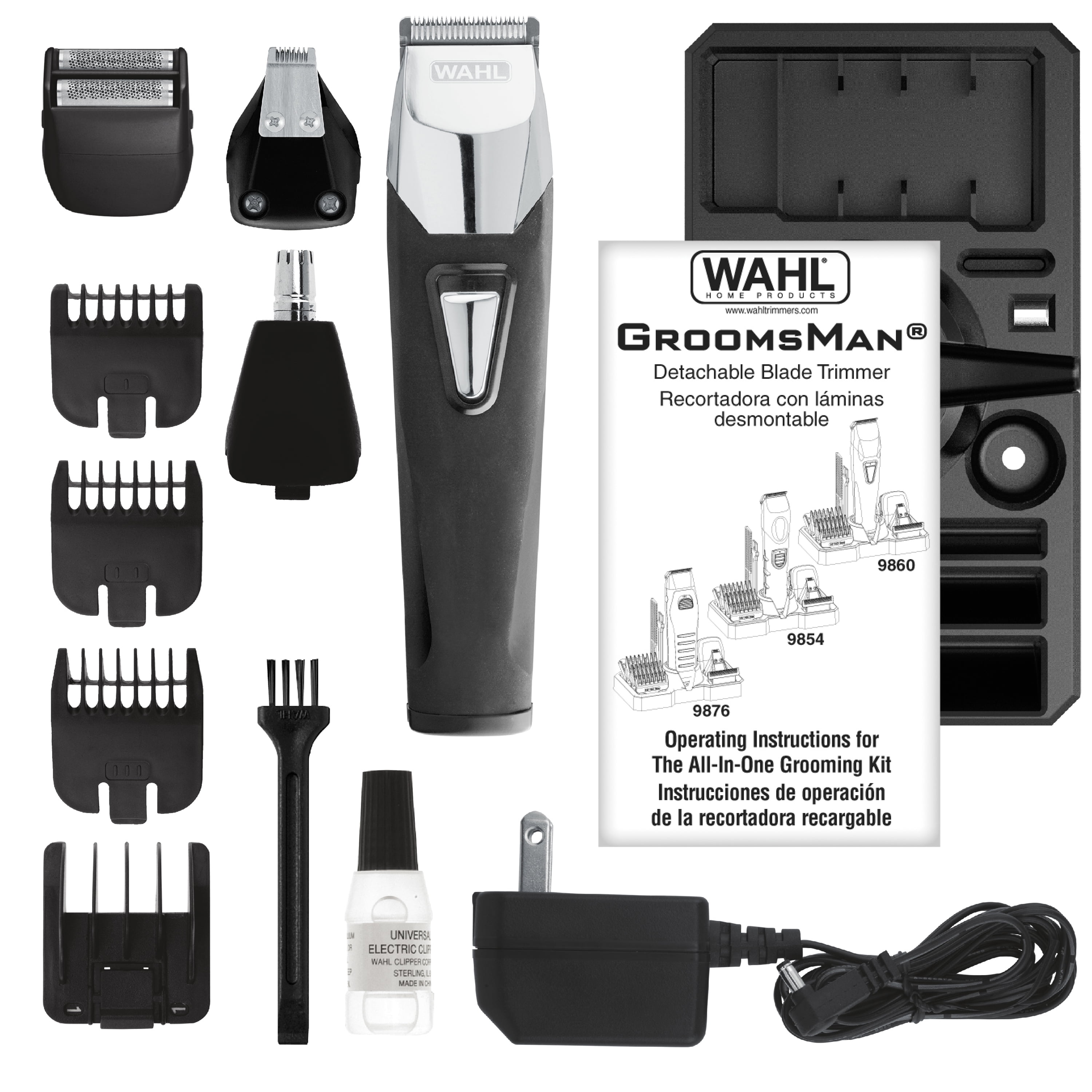 Wahl Groomsman Pro All in One Men's Grooming Kit