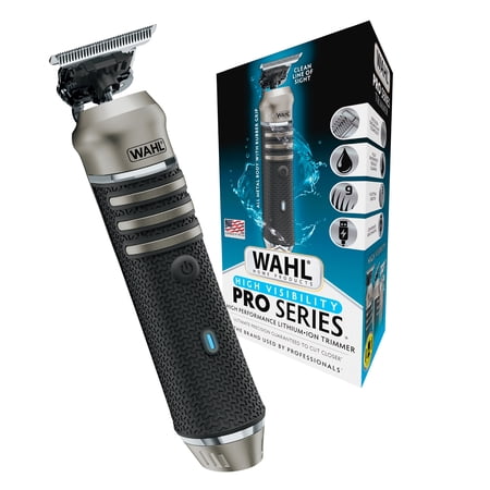 Wahl High Visibility All Metal Lithium Rechargeable Trimmer, 3028246