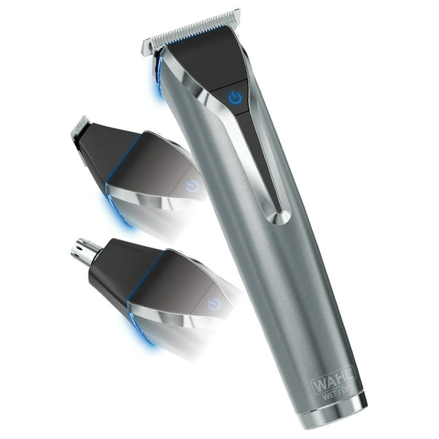 Wahl Lithium Ion Rechargeable Stainless Steel Men's Beard Trimmer