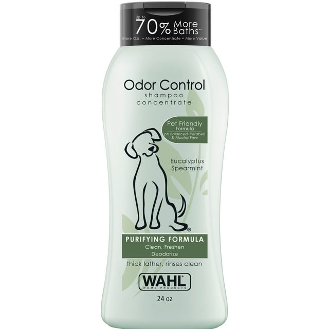 Wahl Odor Control Dog Shampoo Concentrate, Clean, Freshen and Deodorize