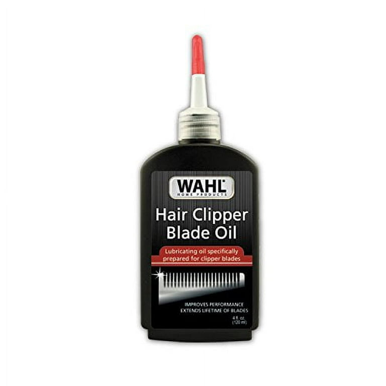 Wahl Premium Hair Clipper Blade Lubricating Oil for Clippers, Trimmers, &  Blade Corrosion for Rust Prevention – 4 Fluid Ounces – Model 3310-300, Scove
