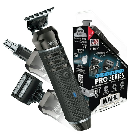 Wahl Pro Series High Visibility Trimmer, Skeleton Style, Lithium Ion Rechargeable, All in One Trimmer for Men, 3023437