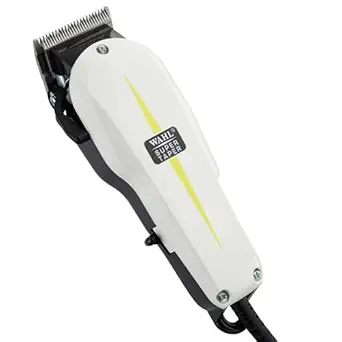 Wahl Professional Super Taper Clipper, High-Performance Electric Hair Cutting Tool, Adjustable Blade, Silver