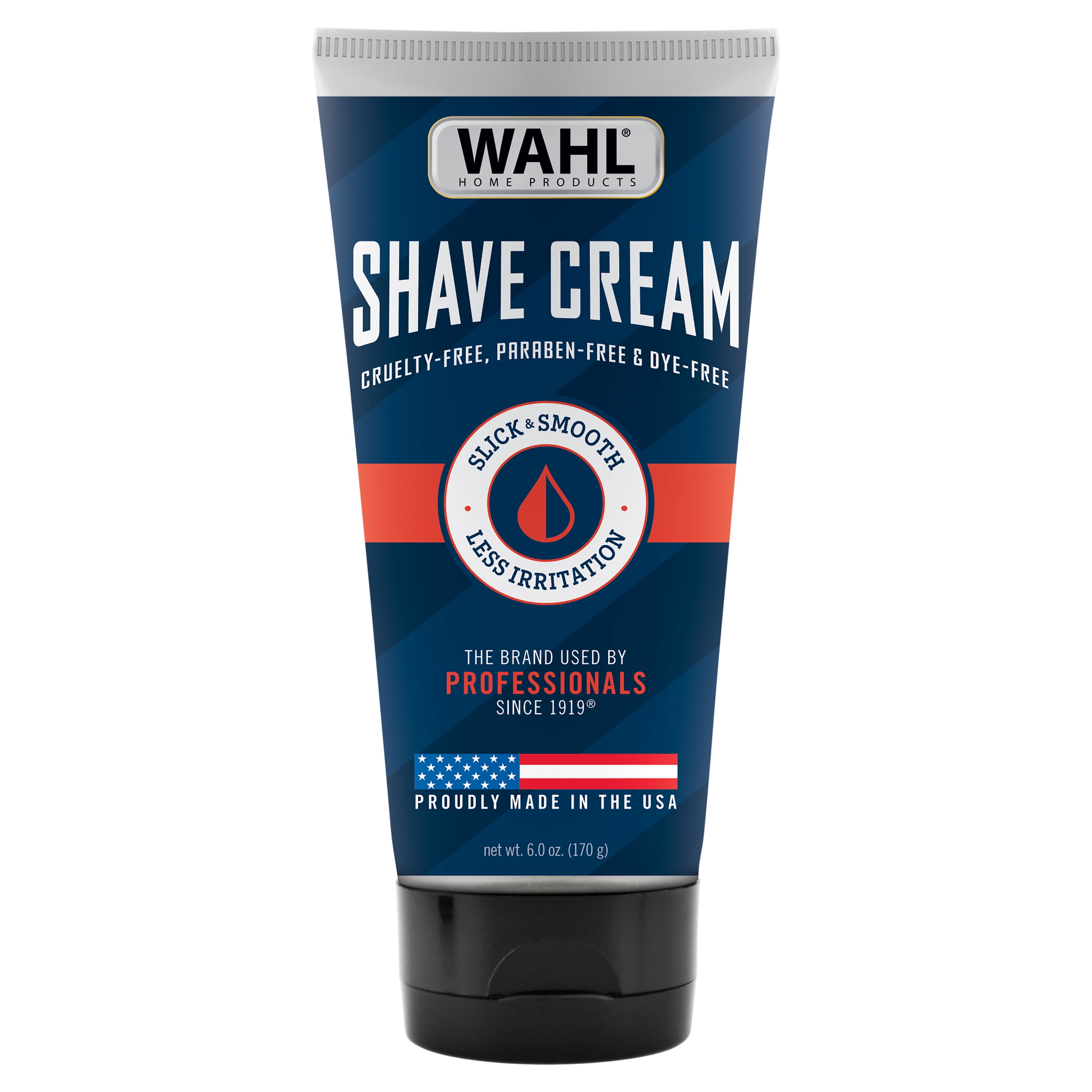 Wahl Shave Cream for Men –Protect and hydrates, No harsh chemicals, Paraben-Free, Dye-Free, Cruelty-Free Beard Care for All Facial Hair Types – Model 3028694