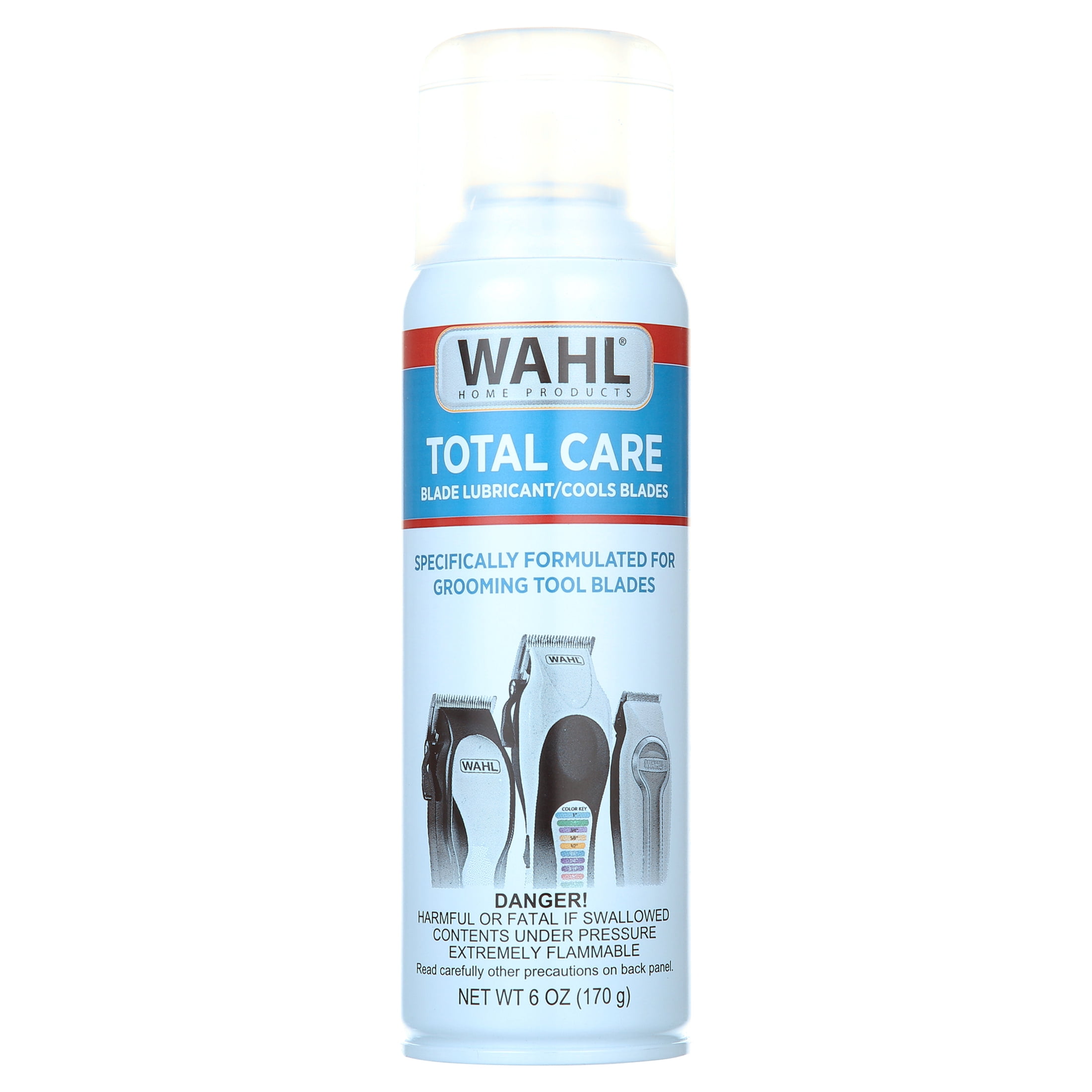 Wahl Total Care Hair Clipper Blade Lubricant, Cleaner and Coolant Spray, 6oz #3776