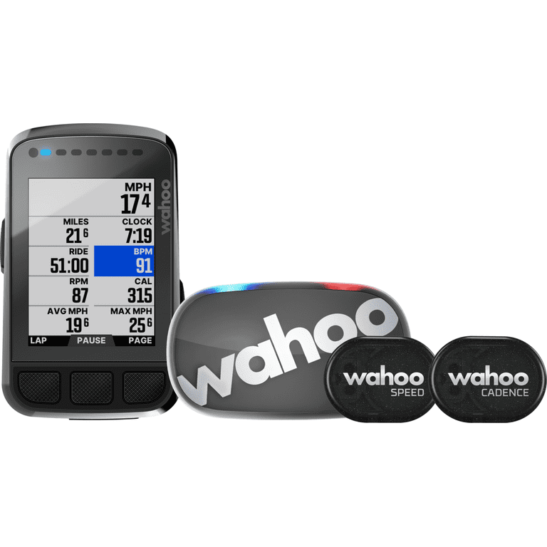 Wahoo ELEMNT Bolt Bike Computer Bundle - Walmart.com