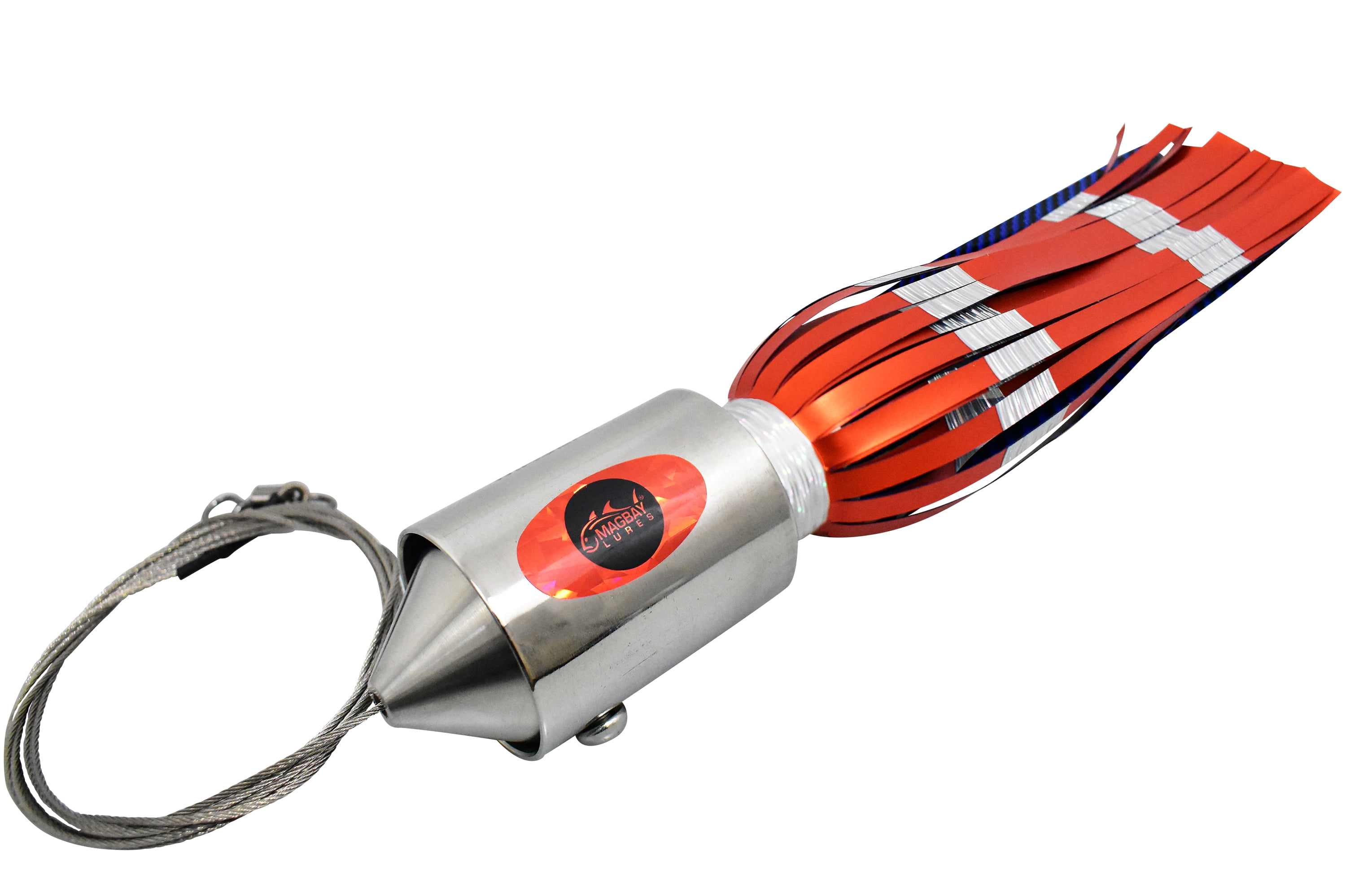 Wahoo Lure - MagBay Sincero High Speed Head Rattler (16oz, Orange)