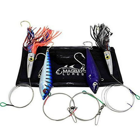 Wahoo Lure Tournament Pack - Fully Rigged Wahoo Lures