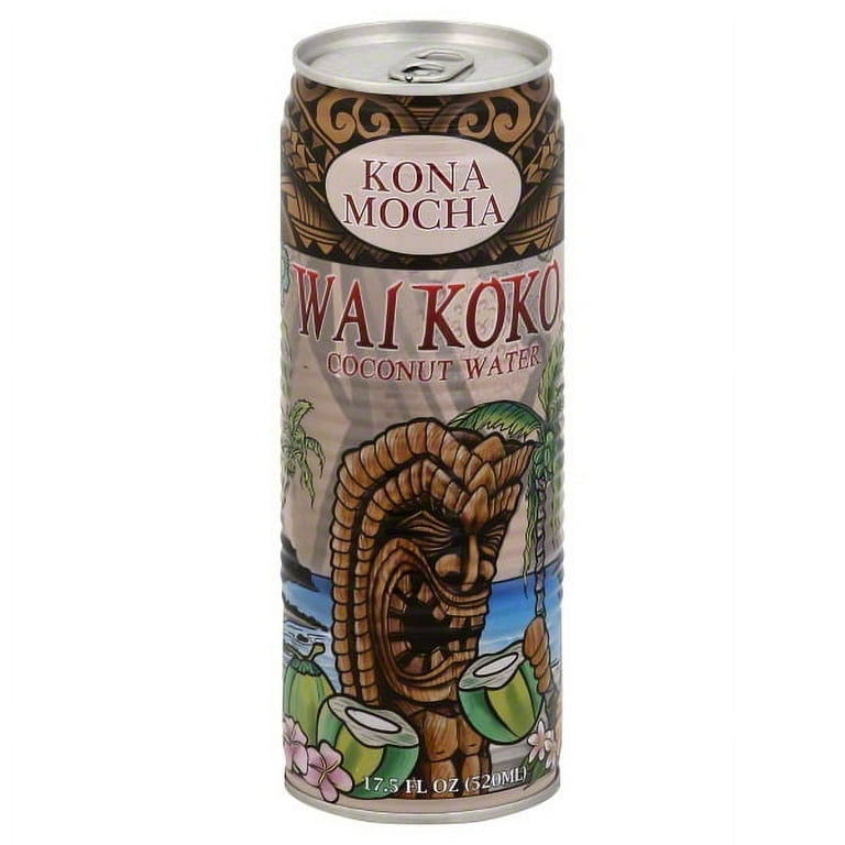 Wai Koko Kona Mocha Coconut Water, 17.5 Fl. Oz. - Walmart.com