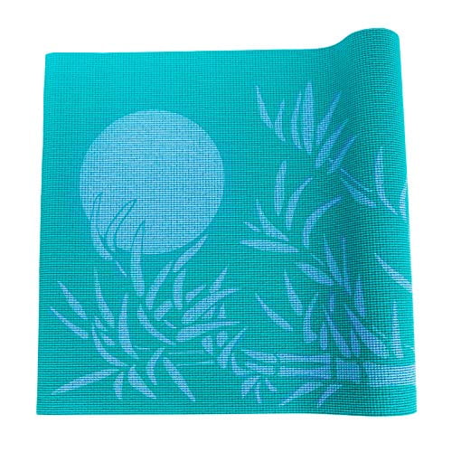 Wai Lana Bamboo Forest Yogi Mat 18 inch Thick Non-Slip Stylish, Latex-Free, Lightweight, Optimum Comfort