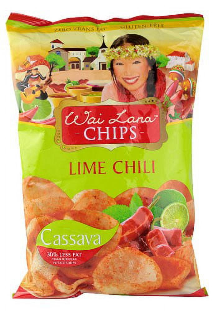 Wai Lana Cassava Chips Lime Chili 3 oz
