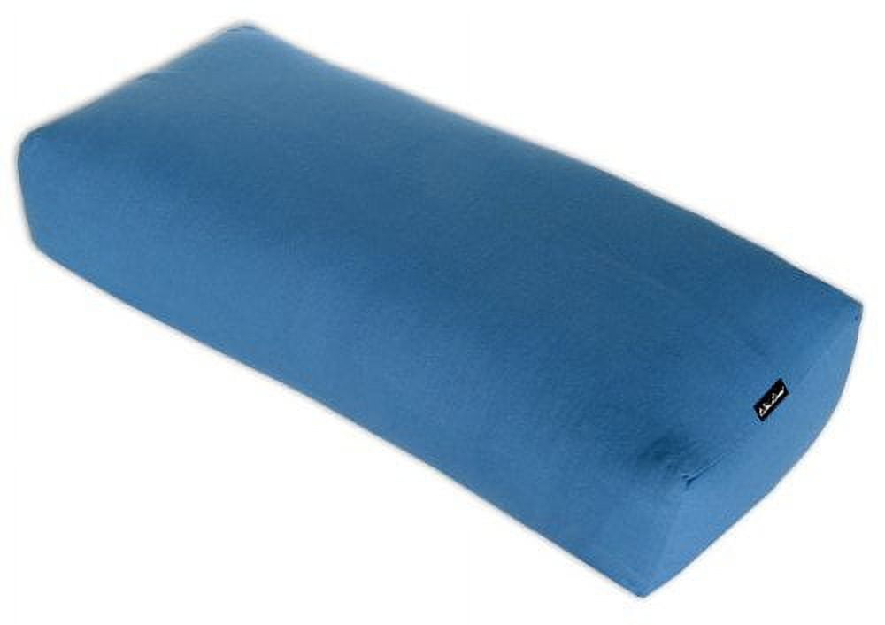 Wai Lana Productions 1022 Rectangular Yoga Bolster - Blue