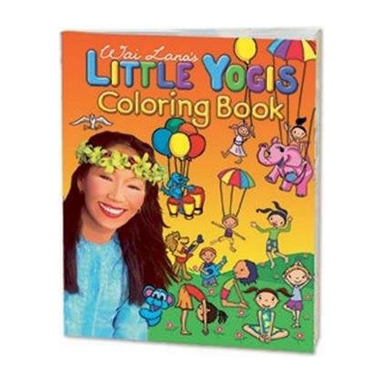 Wai Lana Productions 250 Little Yogis Coloring Book