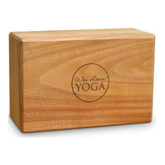 Wai Lana Teak Yoga Block