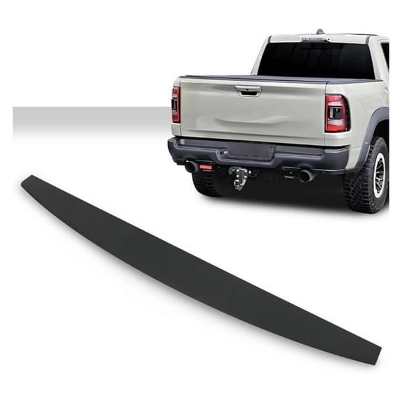 WaiRitoday 1PC Tailgate Spoiler Cap Molding, Compatible with Dodge Ram 2500 3500 2019-2024 Textured Black Replacement 68364364AA