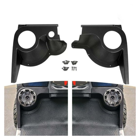 WaiRitoday Golf Cart Speaker Pods ABS Compatible with1994-2023 EZGO TXT For 627153 Pair Speaker Stands