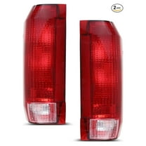 WaiRitoday Tail Lights Compatible With Ford F150 Bronco 1990-1996 /Fit F250 F350 1990-1997 Tail Lamp Rear Tail Lights Assembly Left Driver And Right Passenger Side Luz Trasera