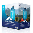 thumbnail image 1 of Waiakea Bottled Water, Hawaiian Volcanic Alkaline Water, 500ml (16.9 oz) Bottles, 6 Pack, 1 of 9