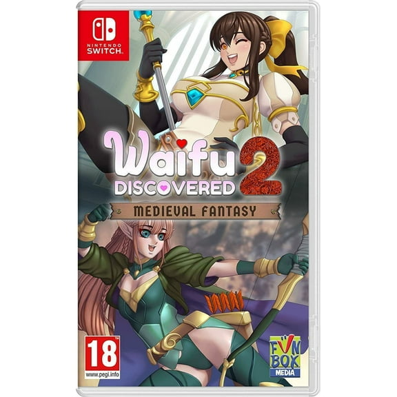 Waifu Discovered 2: Medieval Fantasy Nintendo Switch - Bonus Art Cards Brand NEW
